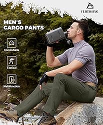 FEDTOSING Tactical Pants for Men with 9 Pockets