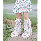 20PcsWaterproof Boot Covers for Children,Waterproof Shoe Covers,Rain Boot Shoe Covers,Reusable Shoe Protectors for Boys & Girls,Fits Ages 3-8,Ideal for Rainy Days & Outdoor Activities-M