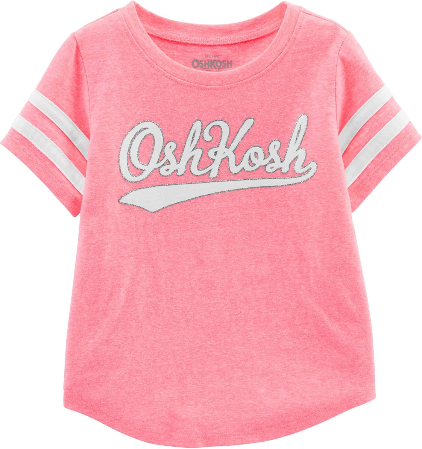 OshKosh B'Gosh Baby Girls' Toddler Logo T-Shirt: Clothing
