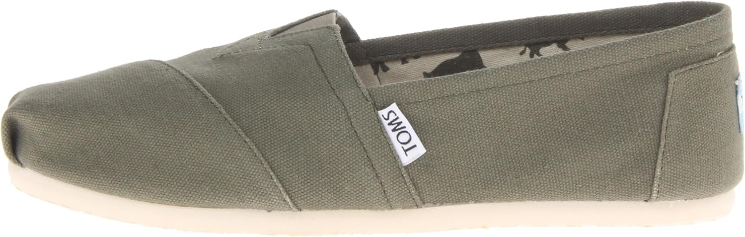 olive green toms shoes