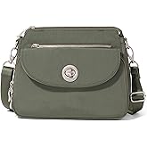 Baggallini Calais Crossbody Bags for Women 10x7 Lightweight Water-Resistant Travel Purse, RFID & Interior Organization