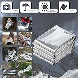 通用 Emergency Thermal Blanket 30 Pack Survival Reflective Foil First Aid Silver view 2