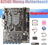 Lodokdre B250C Motherboard 12USB ETH Miner w/ G3900 CPU, 8GB RAM, 128GB SSD view 4