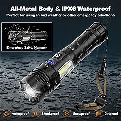 Smicho Rechargeable flashlights, 900,000