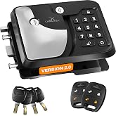 TripDefender V2.0 | RV Keyless Entry Lock for Class C/A Motorhomes | Secure RV Door Lock Keyless Entry w/ 2 Inside Latches |