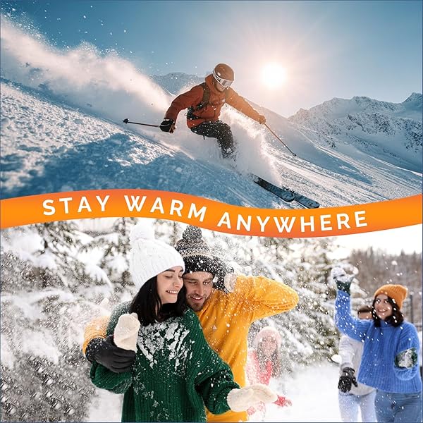 SAVIOR HEAT HEATED GLOVES, 3 HEAT LEVELS 7.4V BATTERY POWERED RECHARGEABLE WINTER GLOVES FOR MEN WOMEN, WATER-RESISTANT WINDPROOF ELECTRIC HAND WARMERS FOR SKIING SNOWBOARDING OUTDOOR WORK