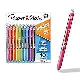 Paper Mate InkJoy Gel Pens Medium Point Assorted 10