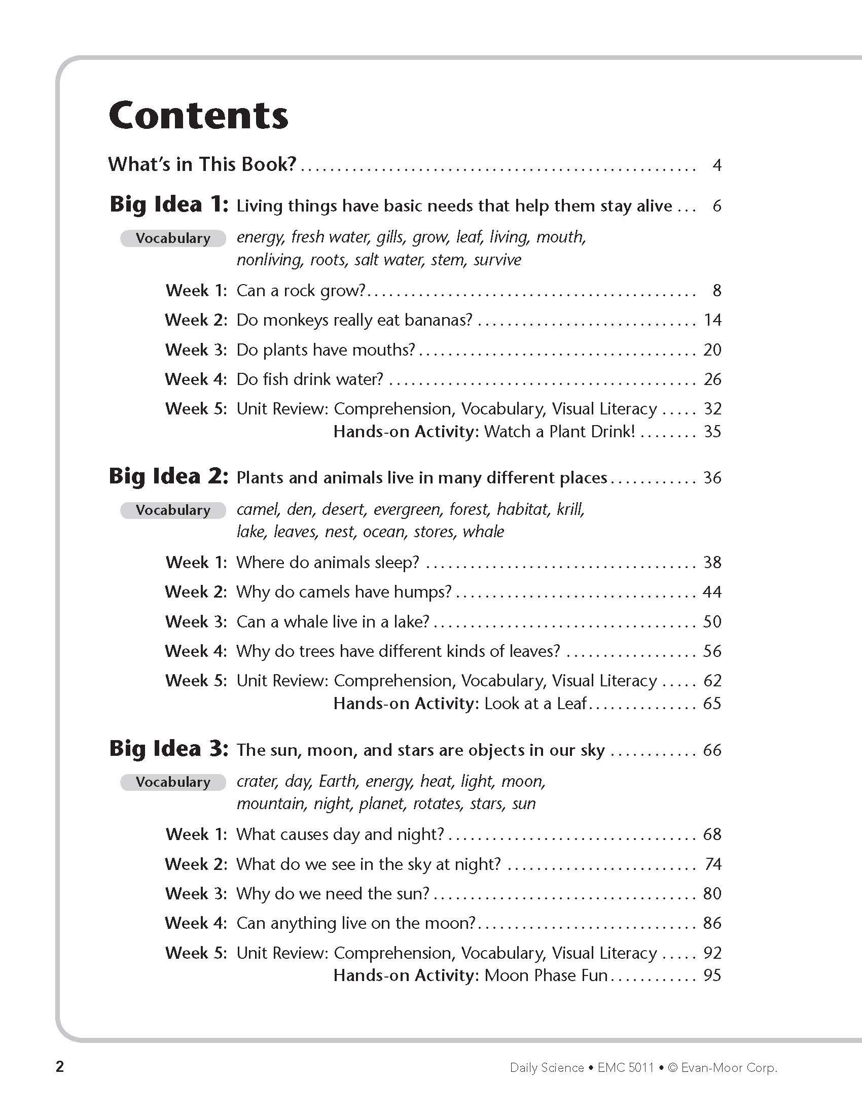 daily science grade 1 evan moor educational publishers 0023472050113 amazon com office products