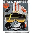 Northwest Star Wars Silk Touch Sherpa Throw Blanket, 40" x 50", Visor View