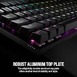 Corsair K70 Core RGB Keyboard with Palmrest UK QWERTY Red Linear MX Switches view 6