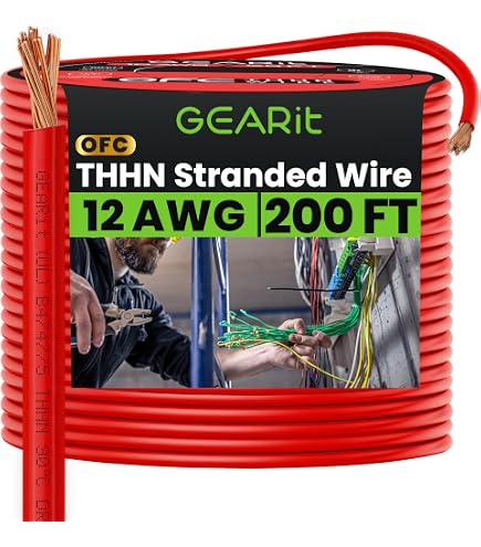 Paladin 14 Gauge Solid Copper Wire - 500ft Roll, White THHN/THWN, UL Listed