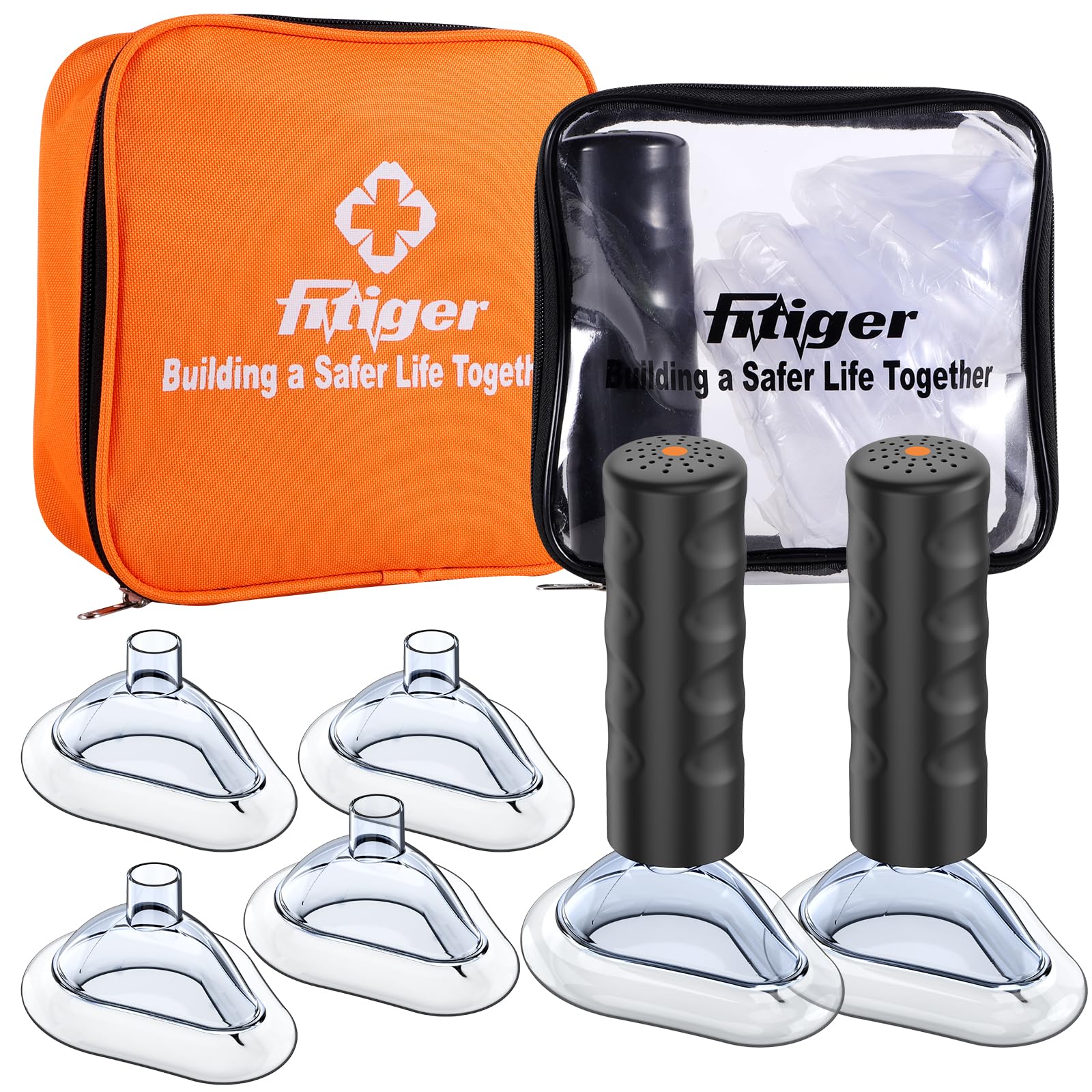 Photo 1 of Fitiger EasyPumpVac Portable Suction Rescue Device, First Aid Kit for Kids and Adults, Airway Suction Device for Children and Adults - 2 Pack