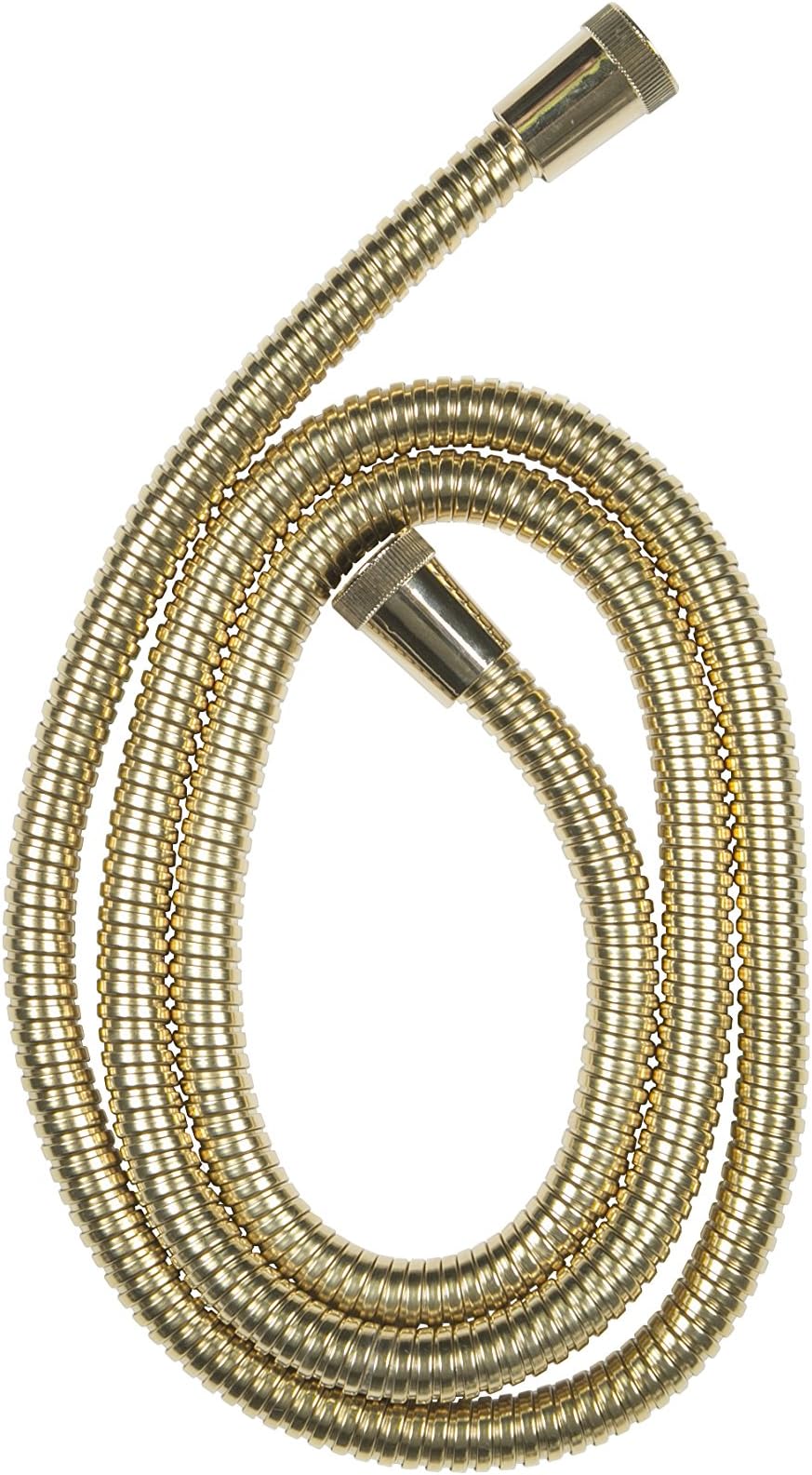 Croydex AM156103 Gold 1.75m Shower Hose Stainless Steel