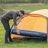 Milestone Camping Inflatable Flocked Airbed Double 191x137x22cm view 7