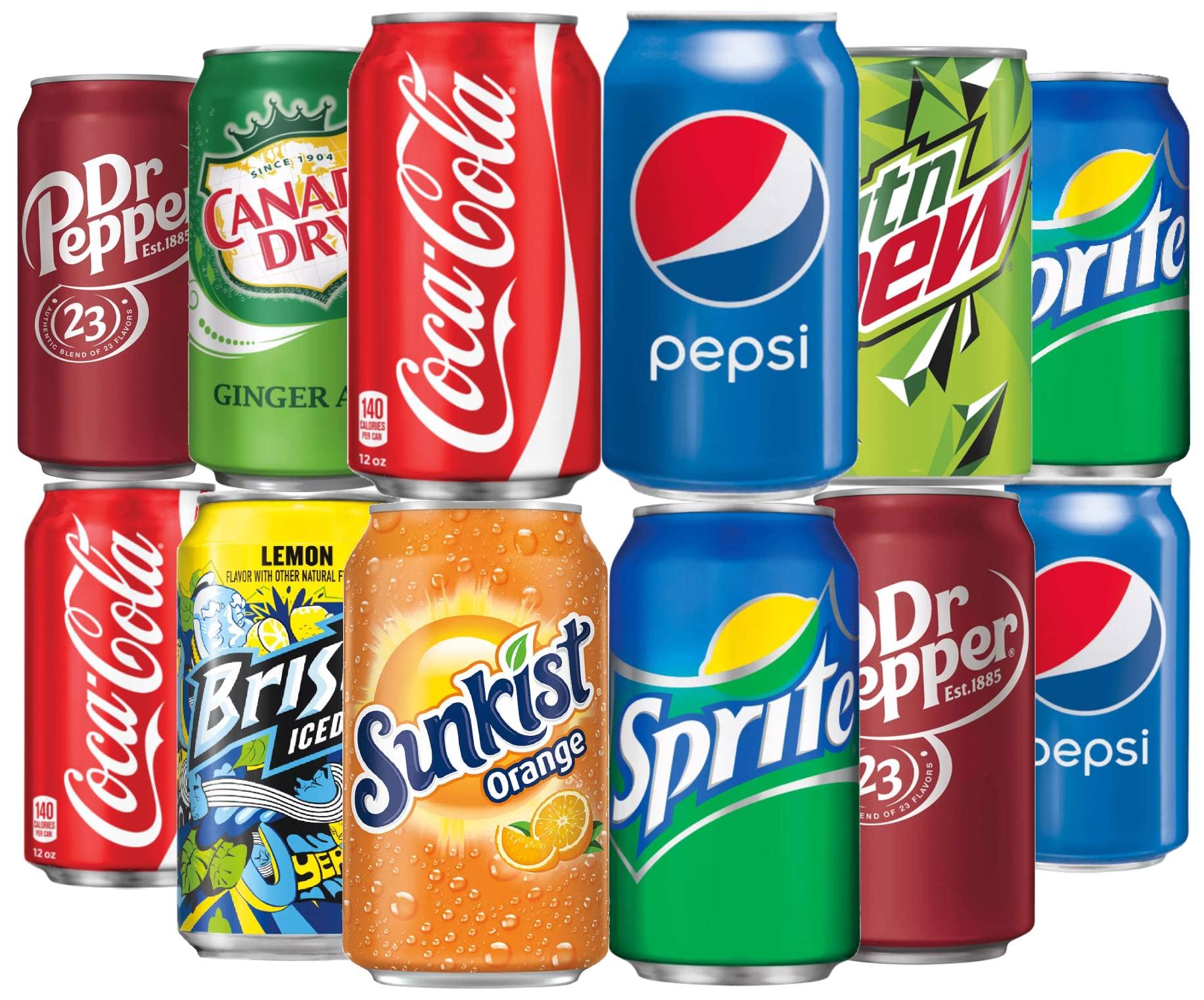 Mua 12 Soda Variety Bundle Multi Flavor Soft Drink Pack Assortment