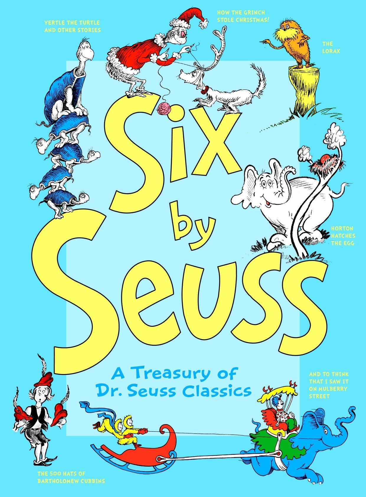 Amazon Com Six By Seuss A Treasury Of Dr Seuss Classics 8601400991534 Dr Seuss Clifton Fadiman Books