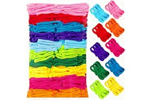DNPHRPY 800 PCS Weaving Loom Loops 10 Color Potholder 7 inch Durable Nylon DIY Crafts Projects for Kids Adults Rainbow Loops Flexible Loom Kit Elastic Ideal Gifts for Girls Ages 5 6 7 8-12 13 Crafts Supplies