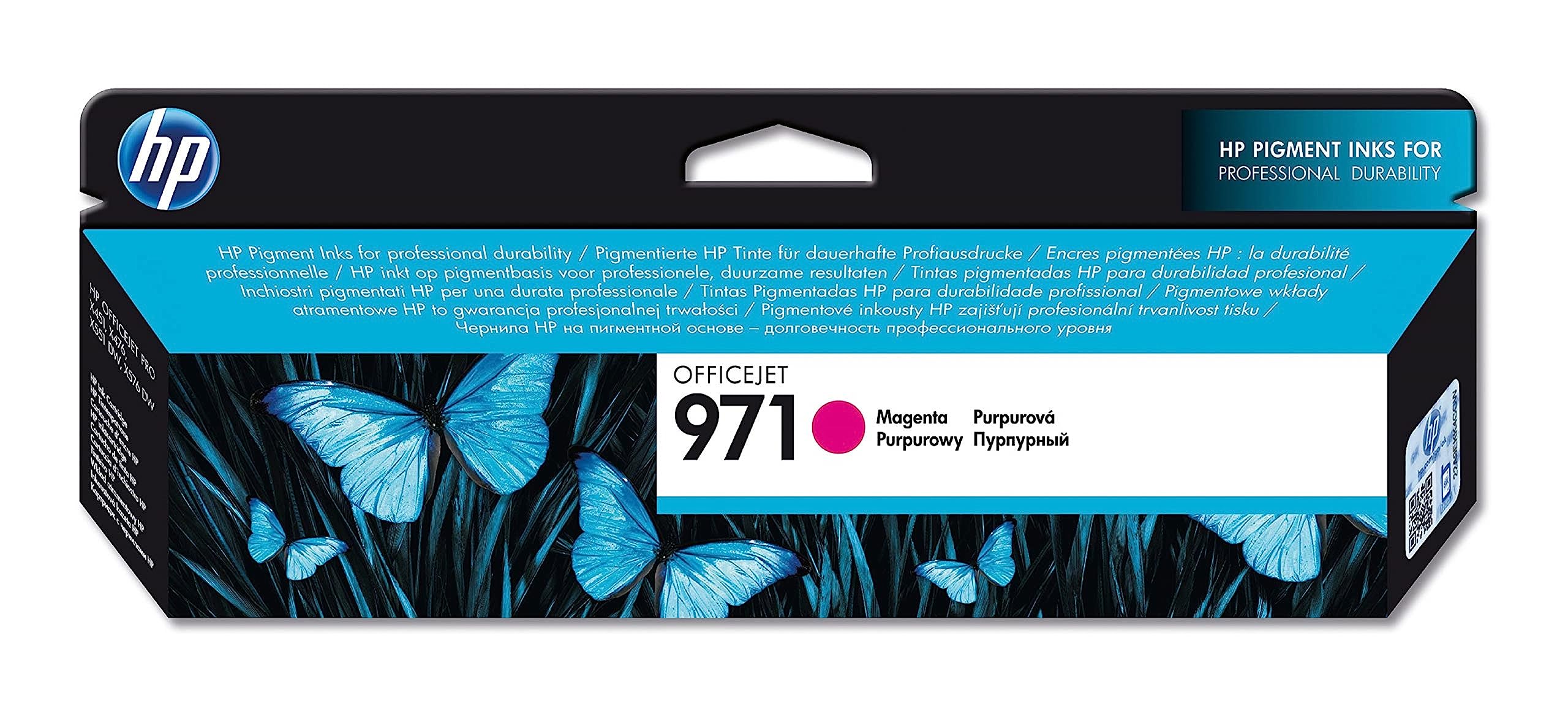 HP CN623AE 971 Original Ink Cartridge, Magenta, Single Pack