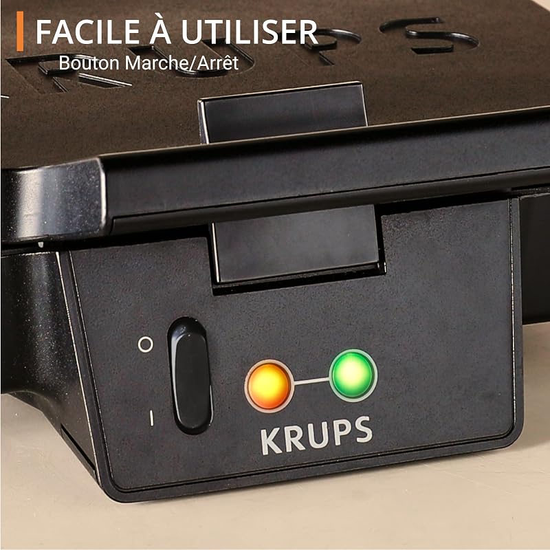 - Appareil à croque monsieur FDK461 Plaques céramique - Noir