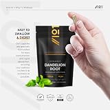 ALPHA01 Organic Dandelion Root 1400mg 120 Vegan Capsules High Strength view 6