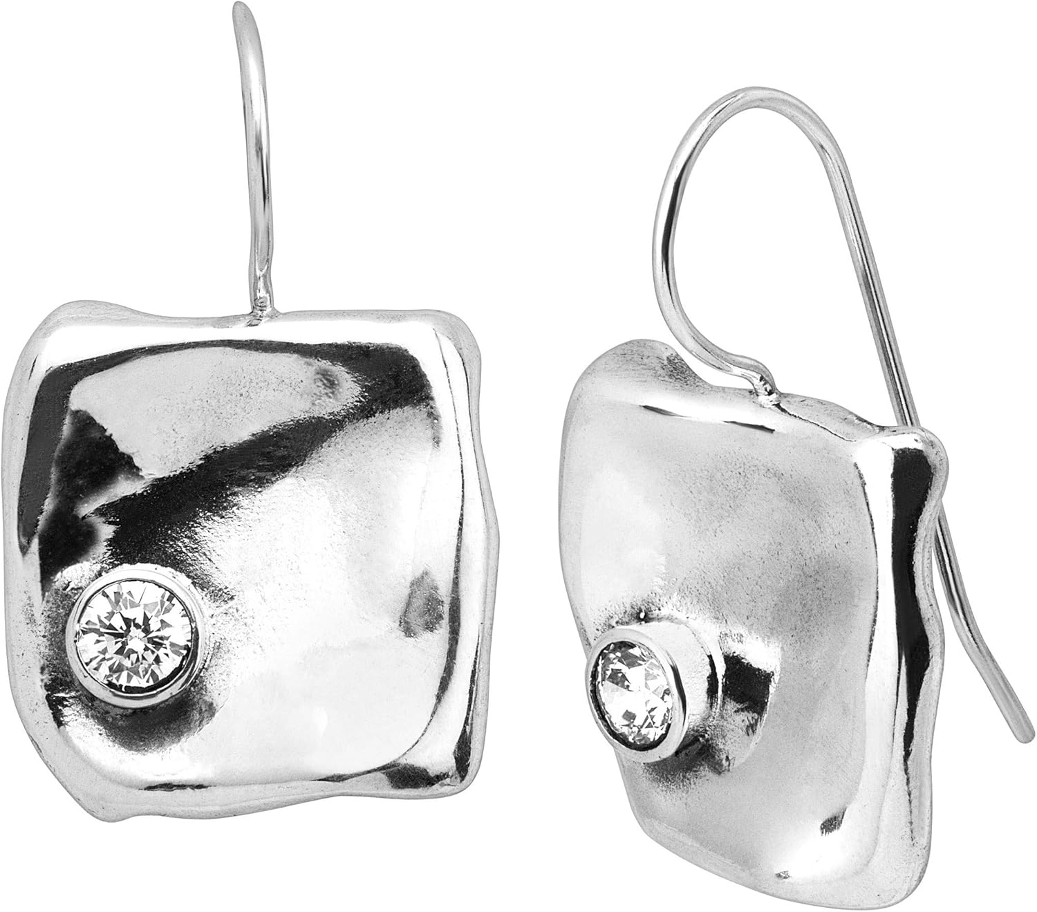 silpada cubic zirconia earrings