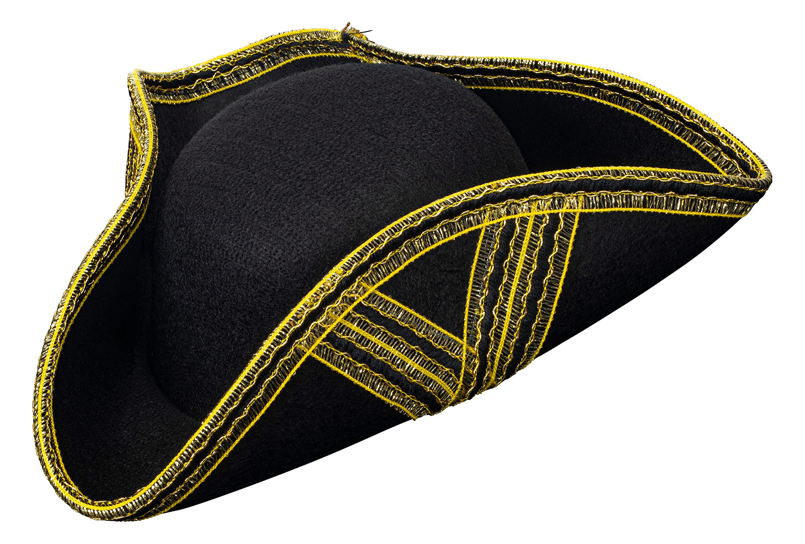 Dress Up America Tricorn Hat for Adults – Colonial Hat for Men