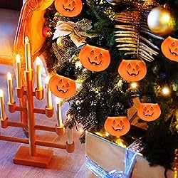 Halloween Pumpkin String Lights, 8.5Ft Pumpkin