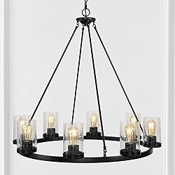 JONATHAN Y JYL7554A Pablo Ring 33.5" 8-Light