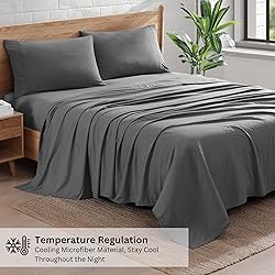 Casa Platino Queen Sheets, Pre Washed Soft Queen