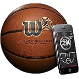 Wilson X Connected Smart Basketball with Sensor that Tracks Shots