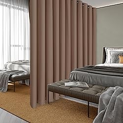 Hiasan Room Divider Blackout Curtains,Extra Wide