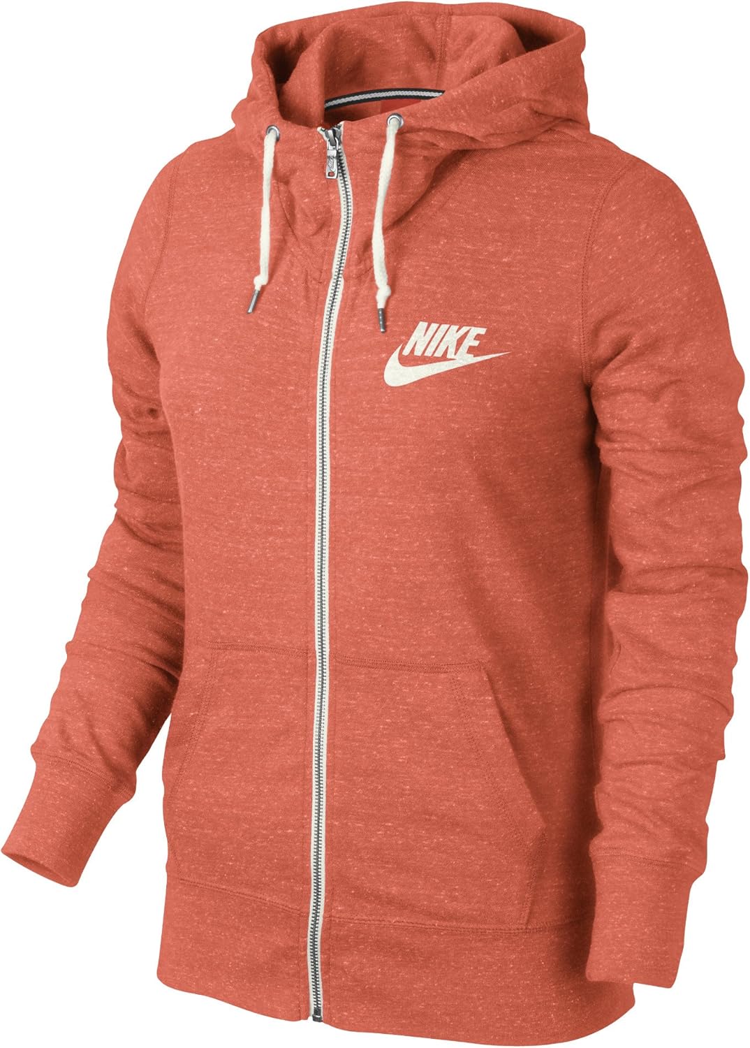 Nike Nsw Gym - Women's Pullover with Vintage Fleece Hood Orange orange Size:XL: Amazon.co.uk 
