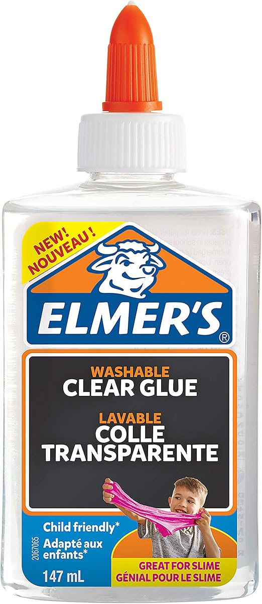 Elmer’s PVA Glue Clear 147 ml Washable and Child