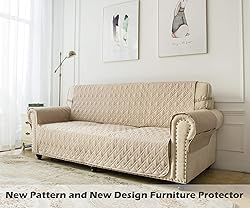 Ameritex Couch Sofa Slipcover 100% Waterproof