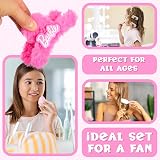Barbie Claw Clip & Hair Clips Folding Brush Mirror Set Girls Teens Gifts view 4