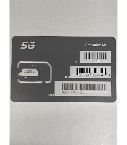Sim Card AT&T 4G/5G Tri-Cut s (10-Pack) – Compatible Prepaid Cell Phones