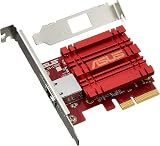 ASUS XG-C100C 10Gbps Internal Ethernet Network Card PCIe RJ45 Windows Linux view 1