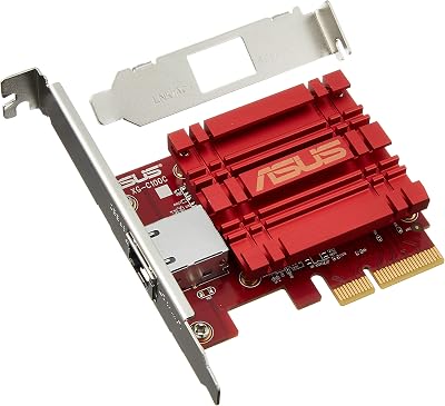 ASUS XG-C100C 10Gbps Internal Ethernet Network Card PCIe RJ45 Windows Linux