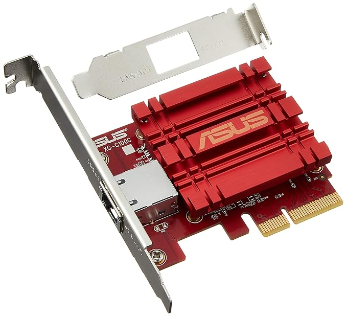 Amazon.in Buy ASUS XGC100C 10G Network Adapter PCIE x4 Card with Single RJ45 Port (XGC100C
