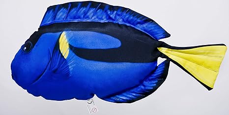 Amazon Com Regal Tang By Gaby Novelty Toy Stuffed Fish Pillow