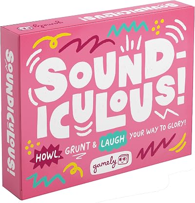 Gamely Soundiculous: Pocket Party Game of Hilarious Sounds
