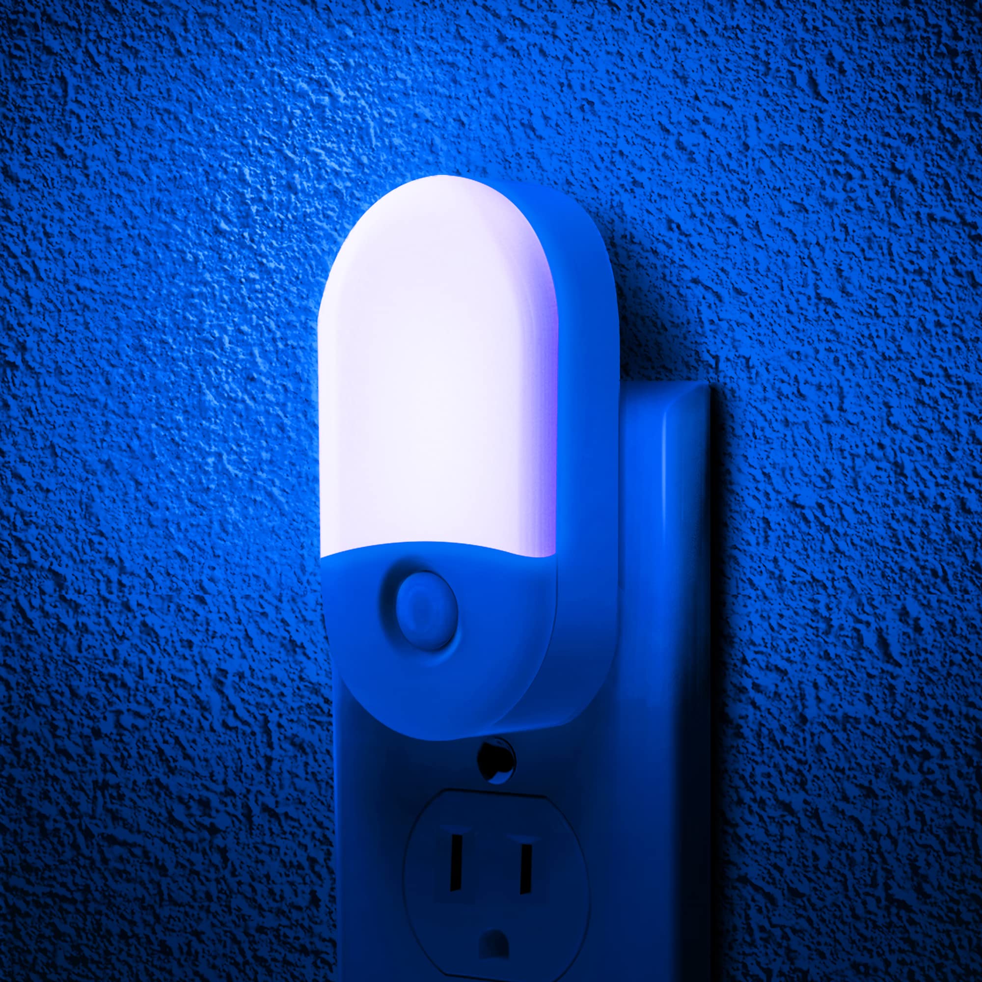 Blue Night Light, LOHAS Night Lights Plug into
