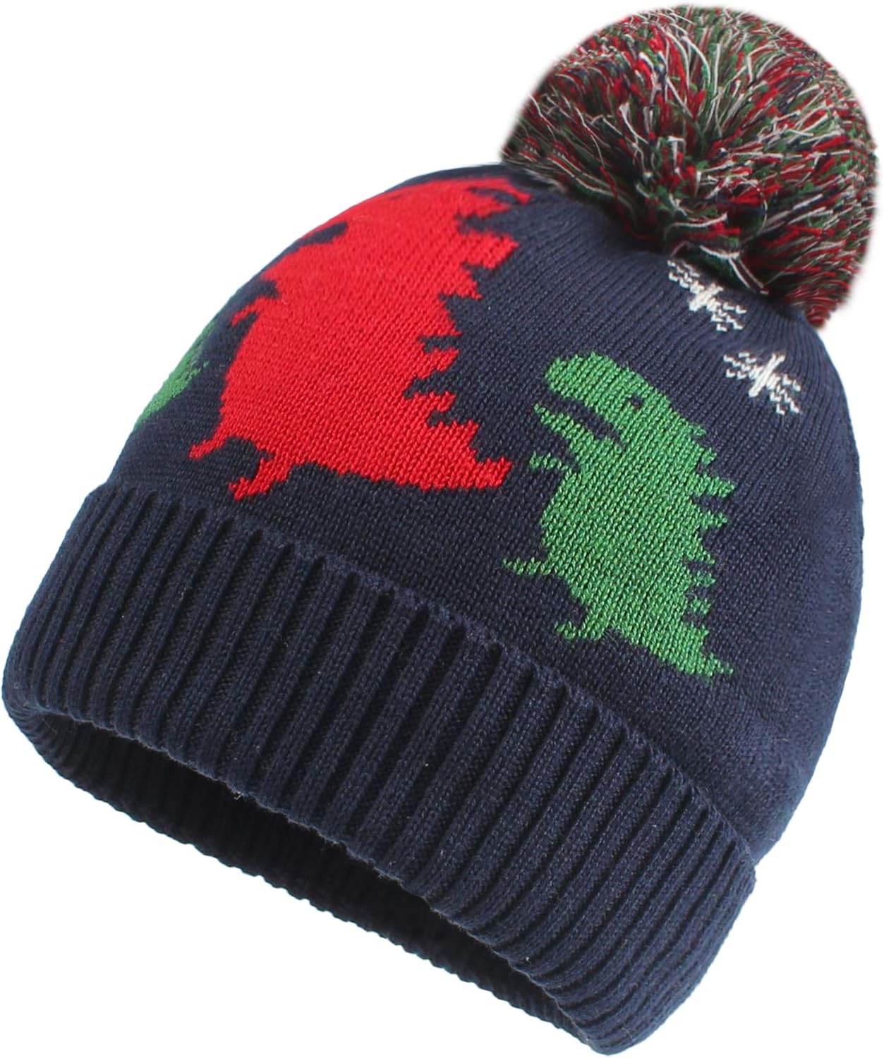 baby girl winter hat with pom pom