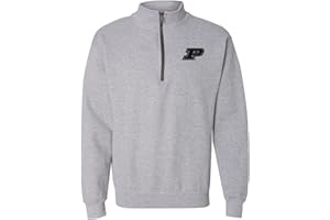 UGP Campus Apparel NCAA Primary Logo, Team Color (1/4) Quarter Zip Sweatshirt, College, University