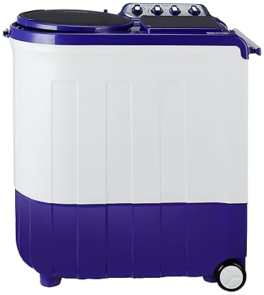 Whirlpool 8 kg Semi-Automatic Top Loading Washing Machine (Ace Turbodry 8.0, Coral Purple)