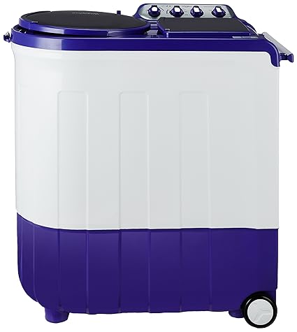 Whirlpool 8 kg Semi-Automatic Top Loading Washing Machine (ACE TURBO DRY 8.0, Coral Purple, 2X Drying Power)