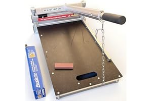 MANTISTOL 13" Pro Laminate/Vinyl Floor Cutter with Floor Installation Kit, 15°/30°/ 45° ​Instant Cuts in One Step, Cuts Laminate Floor, Engineer Wood, LVP/T, VCT, SPC, WPC, Rigid core, Siding & More;
