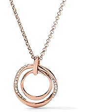 Fossil Damen-Collier JF01301791, roségold