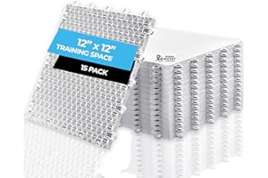 Premier Sports – Hockey Flooring Tiles for Training - 15 Pack of 12 x 12“ – Hockey Floor Mat for Creating Training Space - Hockey Training Equipment – for Hockey Stickhandling and Shooting Practice