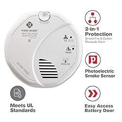 First Alert Powered Alarm SCO5CN Combination Smoke
